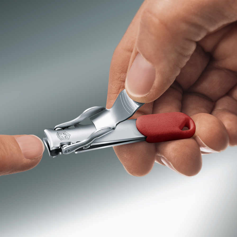 Victorinox Nail Clipper 2 Functions Red Colour Swiss Made | Catch.com.au